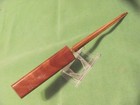 Vintage Pioneer Seed Wood Handle Letter Opener 9 