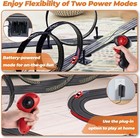 Slot Car Race Track Set Electric Powered Race Track Dual Racing Car Track Set