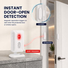 Wireless Door Sensor Chime For Retail Store  5 Modes  36 Chimes  4 Volume Levels