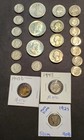 Silver Coin Lot  25 Coins   Plus 32 Grams Of   999 Silver