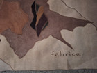 Fabrice Vintage Suede Tapestry Wall Hanging  Aurore Sans Haut Ni Bas