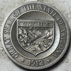 1969 Grand Canyon 50th Anniv  National Park Medallic Art Co Ny 999 Silver Medal