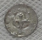 Medieval Hall Germany Right Hand Of God Silver Heller Coin 13th 14th Century