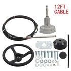 12 Feet Boat Rotary Steering System Outboard Kit   12ft Marine Cable Ss13712