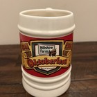Vintage 2001 Oktoberfest Hillshire Farm 20oz Beer Mug Non-lidded Stein Promotion