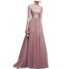 Womens Chiffon Long Dress Evening Party Cocktail Ball Prom Boho Beach Dress Soft