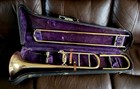 1913 C  G  Conn Symphony  Large Bore Trombone With Trill Valve