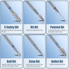 13pc Nail Drill Bits Set  Drill Bits For Nails  3pcs Tungsten Carbide Drill B   