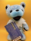 Liquid Blue Grateful Dead Bean Bear Baby Blue Plush 2001 Age 3  3-4 4-7 Years