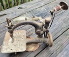 Antique Wilcox And Gibbs Miniature Sewing Machine Pat 1861 Civil War
