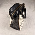 Vintage Titleist Leather Shag Bag Black White 1970s Golf Bag Good Condition
