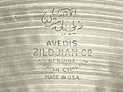 Vintage 1960   s 21    Avedis Zildjian 3 Dot Stamp Ride Cymbal 2746g Made In Usa