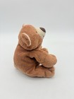 Ty Pluffies Slumbers Bear Plush Brown Teddy Tylux Floppy Stuffed Toy 2002