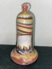Antique Glass Isle Of Wight Sand Bell Paperweight 7    Tall