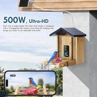 2l Solar Bird Feeder Camera - Ai Identify 11k Species  Waterproof  Night Vision