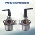 New Carburetor Carb For Craftsman Intek Tiller W 6 0 Hp Briggs   Stratton Motor