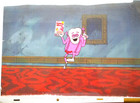 Frankenberry Cereal Commercial Original Production Drawing   Cel