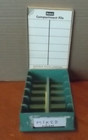 Kodak Kodaslide 35 Mm Slide Storage 12 Tip Out Sections Aqua Color