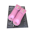 2pk Police Magnum Pepper Spray Oc-17  50oz With Pink Keychain Holster Defense