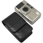 Leather Camera Bag Case Pouch For Contax Tvs3 Tvs2 Tvs1 T2 T3 Point   Shoot 35mm