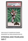 1994 Power Rangers  The New Season - Strong And Fearless -wr-7 - Psa 7 