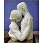 Abrazo Peron Y Eva Bust Sculpture Evita Duarteargentina Politic Peronismo Art X