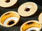 Bottom Valve Caps Heavy For Bach  select Models  Trumpet Gold Plated Kgumusic