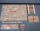 Once Kids Eco-bricks Wooden Bricks 178 Pieces Carved From Natural Wood