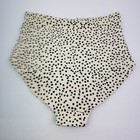 Paris Atelier And Other Stories Womens Size 2 Cream High Waisted Bikini Bottoms
