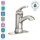 Moen Ws84414msrn Hensley Single Hole Faucet  Spot Resist Brushed Nickel