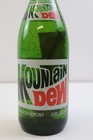 Rare Find     Vintage 32oz Mountain Dew Bottle  Candy Bar Inside  Sealed    