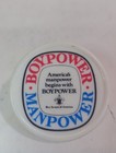 Vintage 1971 Boy Scouts Bsa Boypower Manpower Neckerchief Slide Woggle A9