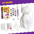 Diy Paint Your Own Cat Lamp Craft Kit - Kids Arts   Crafts Night Light Gift 6-12