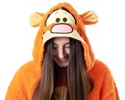 Disney Winnie The Pooh Adult Tigger Costume Plush Kigurumi Union Suit Pajama 2xl
