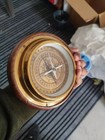Antique Wooden And Brass Nautical Compass Handicraft Antique Decorative Item