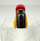 Brio Wooden Train Engine Black Red Yellow 6 Wheel Railway Locomotive Vintage