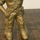 Antique Indian Chief Cast Iron Coin Bank 