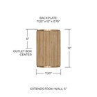 Capital Lighting Donovan 2 Light 12  Tall Wall Sconce   650721ws -new