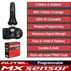 12pc Autel Mx-sensor 315 433mhz Programmable Tpms Universal Tire Pressure Sensor