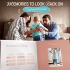 Baby Memory Book For Boy Girl With Extra Space Favorite Photos First Year Themed