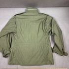 Us Military Jacket Mens Medium Reg Green M65 Field Coat 70s Vietnam War Og 107