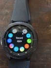 Samsung Gear S3 Frontier 46 Mm Steel Case With Black Silicone Band Smart Watch -