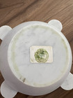 White Italian Carrara Marble Mortar And Wooden Pestle