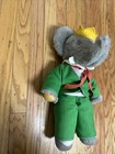 Vtg 1977 Eden King Babar 16  Plush Elephant Doll Stuffed Animal Toy Figure