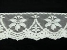 Vintage Lace Trim 2 5 Inch Wide 6 Yards Cream Scallops Sewing Crafts Lot 36