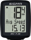 Sigma Bc 7 16 Seven Function Wired Distance Speed Time Bike Bicycle Computer New