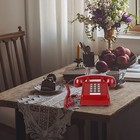 Retro Landline Phone Classic 2500 Analog Desk Phone With Indicator Mechanical