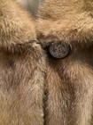 Mcm Real Mink Fur Jacket Coat  Brown  Real Ranch Mink Fur Vintage
