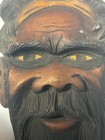 Vintage Aboriginal Wood Face Carving  Made In Australia In 1960   s