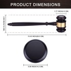 Gavel gavel And Block Set Wooden Judge Hammer Gavel Sound Block For Lawyer Ju   